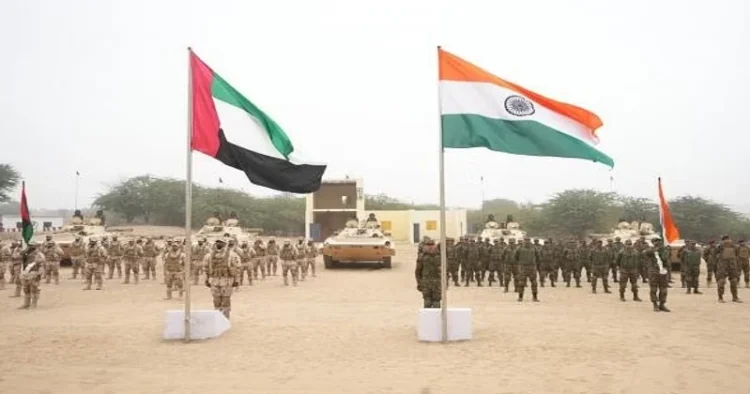 India-UAE joint military exercise
