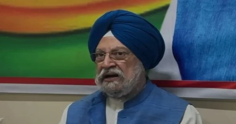 Minister of Petroleum and Natural Gas, Housing and Urban Affairs, Hardeep Singh Puri