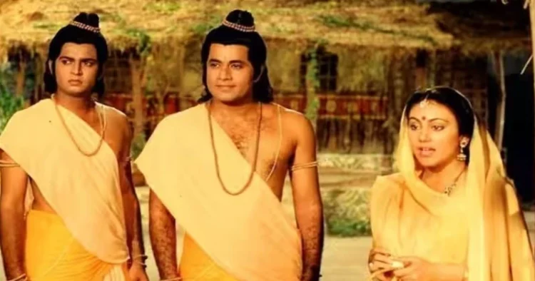 Scene from Doorshan Classic Show 'Ramayan'