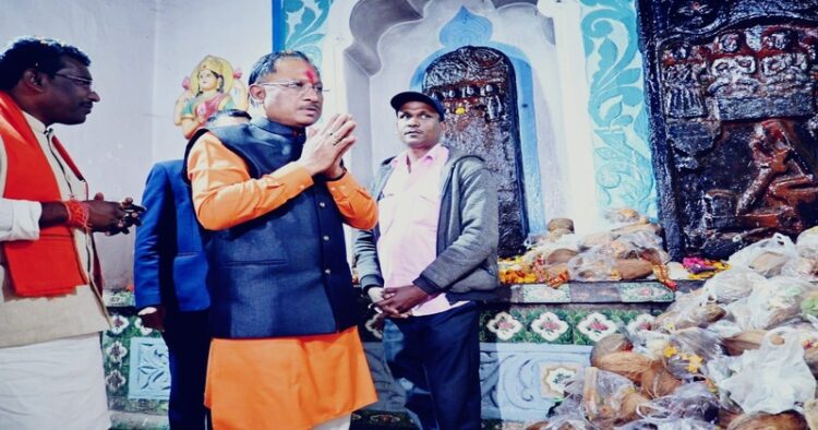 Chhattisgarh's Chief Minister Vishnu Deo Sai