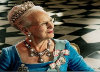 Denmark's Queen Margrethe II