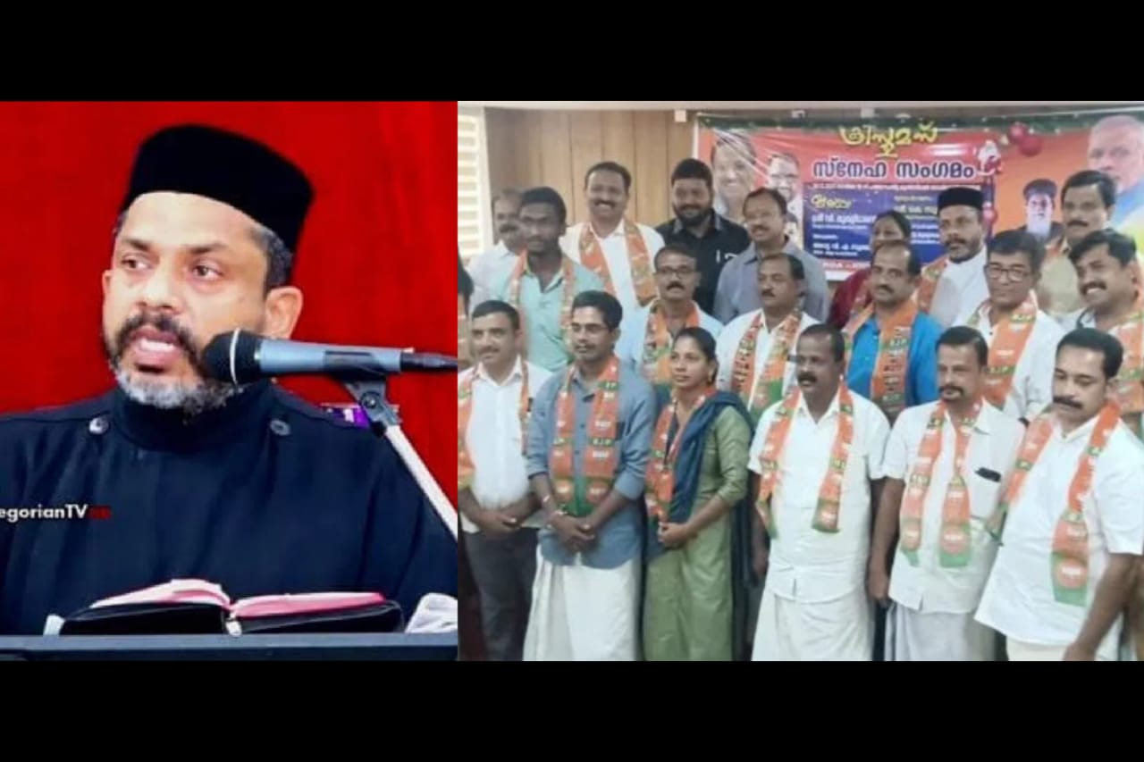 Prêtre d’une église orthodoxe et 47 familles chrétiennes rejoignent le BJP à Pathanamthitta