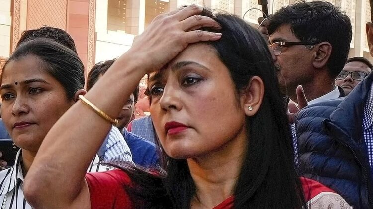 TMC MP Mahua Moitra who has been expelled from the Lok Sabha following a corruption case (Image: Deccan Herald)