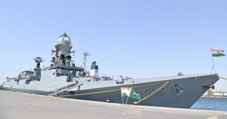 Indian Navy warship INS Chennai