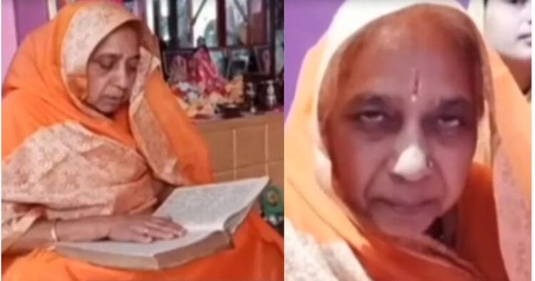 85-year-old Saraswati Aggarwal from Karamtand, Dhanbad to break her 30 year long Maun Vrat on January 22
