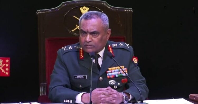 Chief of Army Staff, General Manoj Pande