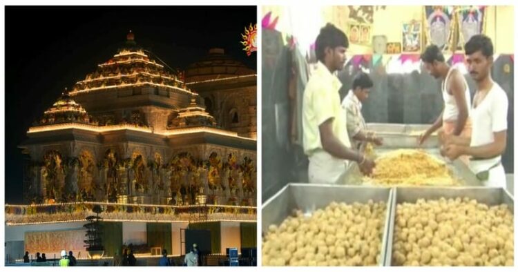 Tirumala Tirupati Devasthanam dispatches Srivari Laddu Prasadams to Ayodhya