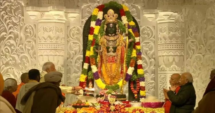 Ram Lalla murti unveiled at grand Mandir in Ayodhya