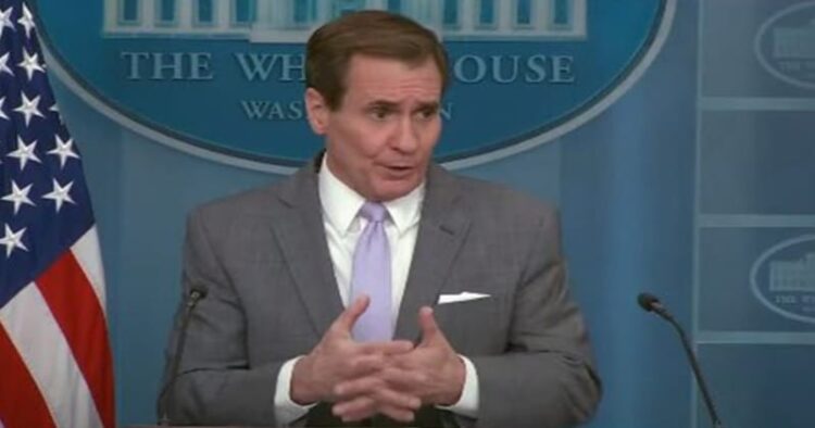 US  National Security Council spokesperson John Kirby