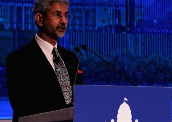 Indian Foreign Minister Subramaniam Jaishankar at 9th Raisina Dialogue, New Delhi