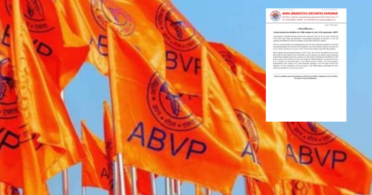 ABVP submits memorandum to UGC