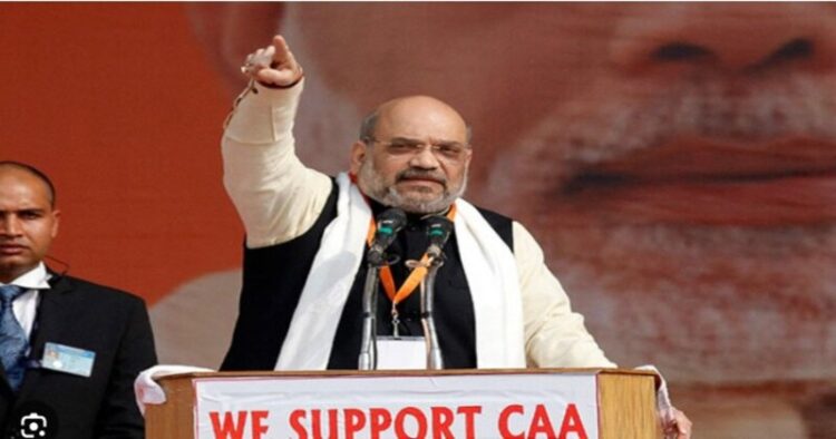 Amit Shah says that CAA will be implemented ahead of Lok Sabha polls