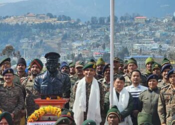 Tawang remembers braveheart Major Bob Khathing