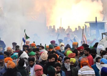 Farmers protest 2024 (Image Source: The Hindu)