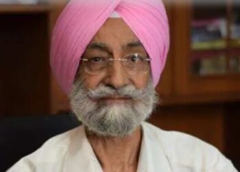 S Bhupinder Singh Mann, a prominent farmer leader and former MP