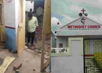 Widening of church leads to clashes