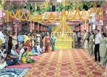 Andhra: Radhasaptami celebrations begin at Arasavalli Surya temple in Srikakulam
(Pic Credit: ANI)