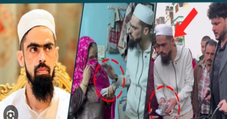 MIM leader and criminal Salman Khan caught distributing money in Haldwani