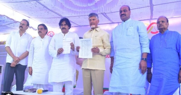 TDP-Janasene releases first list of candidates for upcoming State Assemly Elections