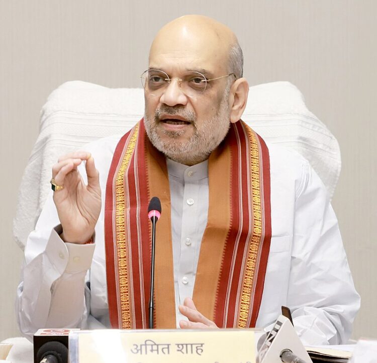 Union Minister for Home Affairs: Amit Shah