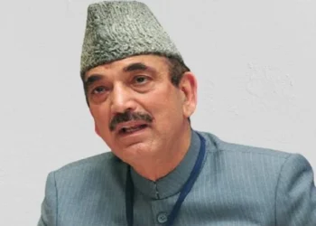 Democratic Progressive Azad Party (DPAP) President Ghulam Nabi Azad