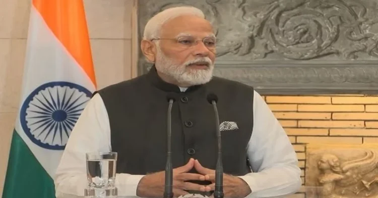 Prime Minister Narendra Modi, speaking in a joint press statement after holding bilateral and delegation level talks here with his Greek counterpart Kyriakos Mitsotakis