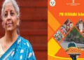 Union Finance Minister Nirmala Sitharaman (Left), PM SVANIDHI - Representative Image (Right)