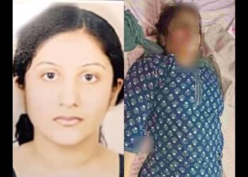 Victim Aditi Bharadwaj before and after her tragic demise (Image: Organiser)