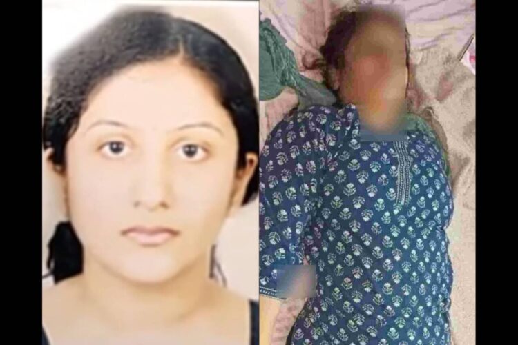 Victim Aditi Bharadwaj before and after her tragic demise (Image: Organiser)