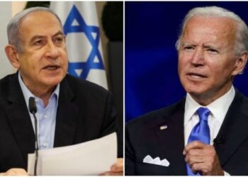 Israel Prime Minister Benjamin Netanyahu and US President Joe Biden