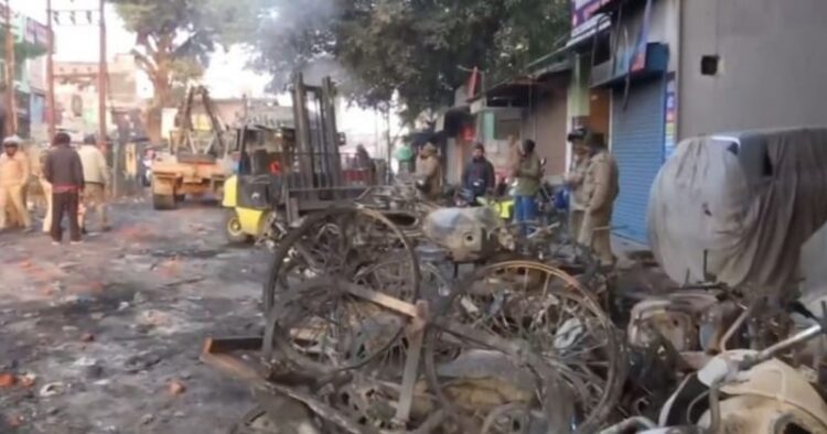 Violence erupted in Haldwani's Banbhoolpura area during an anti-encroachment drive