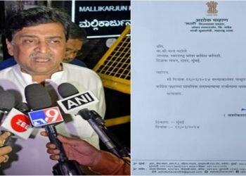 Maharashtra Former CM Ashok Chavan (Left)