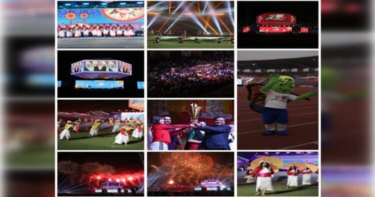 Opening ceremony of Khelo India University Games 2023