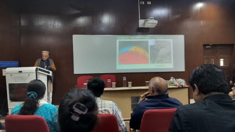 Former HRD Minister Dr Murli Manohar Joshi, addressing at Kirori Mal College, University of Delhi