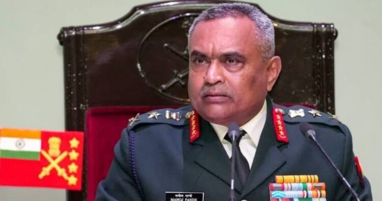 Army Chief General Manoj Pande 