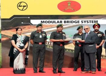 Indian Army strengthens bridging capability with 48-meter modular bridge