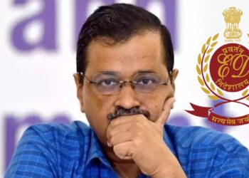 Delhi CM Kejiriwal denied any relief from arrest made by the enforcement directorate by the court (Image Source: OpIndia)