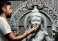 Arun Yogiraj, the sculptor who created the iconic Ram Lalla's murti for Sri Ram Mandir in Ayodhya (Image Source: India Today)
