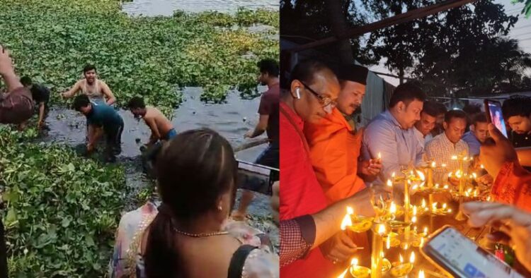 Bangladesh Hindu Mohajot Cleanses Brahmaputra River for Langalbandh Holy Bath