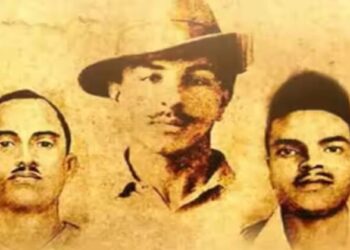 (Fron Left to Right) Sukhdev, Bhagat Singh and Rajguru