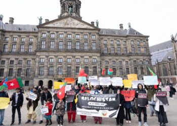 Baloch National Movement: Protest in Amsterdam