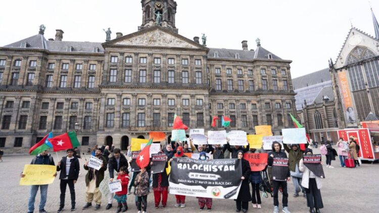 Baloch National Movement: Protest in Amsterdam