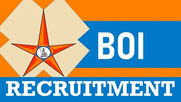 BOI Recruitment begins
