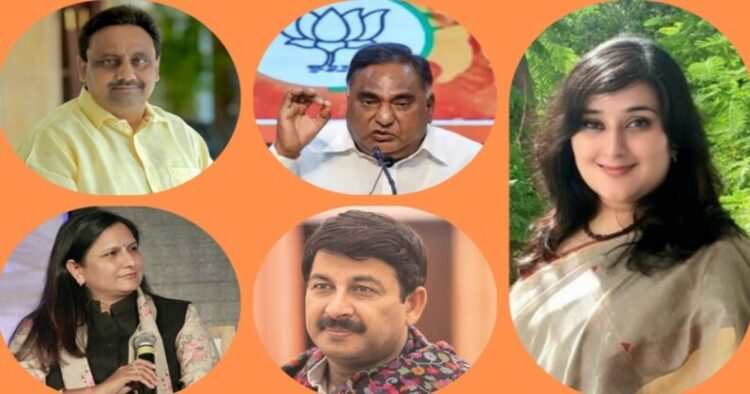 BJP announces names of 5 candidates for Delhi's Lok Sabha Seats