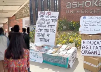 Students at Ashoka University raised castesit slogans (Image Source: X)