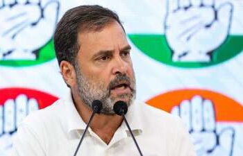 Rahul Gandhi warns of action if BJP goes off power (Image Source: HT)