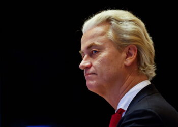 Dutch far-right politician and leader of the PVV party Geert Wilders