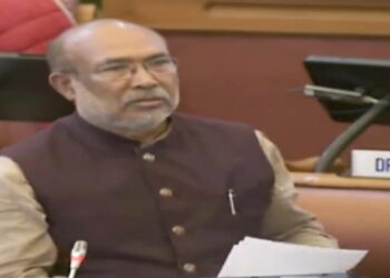 Chief Minister N Biren Singh