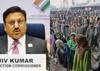 Chief election Commissioner Rajiv Kumar clears air about elections in Jammu and Kashmir