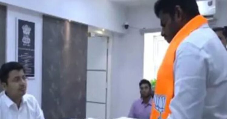 BJP leader K Annamalai files nomination from the Coimbatore parliamentary constituency